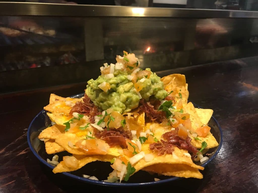 nachos ibéricos olivetti